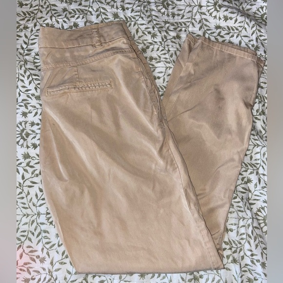 Zara Z1975 Denim Women’s 2 Khaki Pants - Picture 1 of 6
